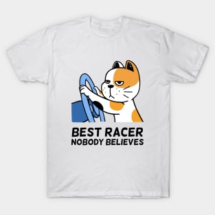 Racer Cat T-Shirt